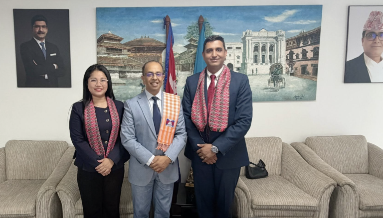 Courtesy Visit to the Chairman of the Confederation of Nepalese Industries: Strengthening Cambodia–Nepal Cooperation