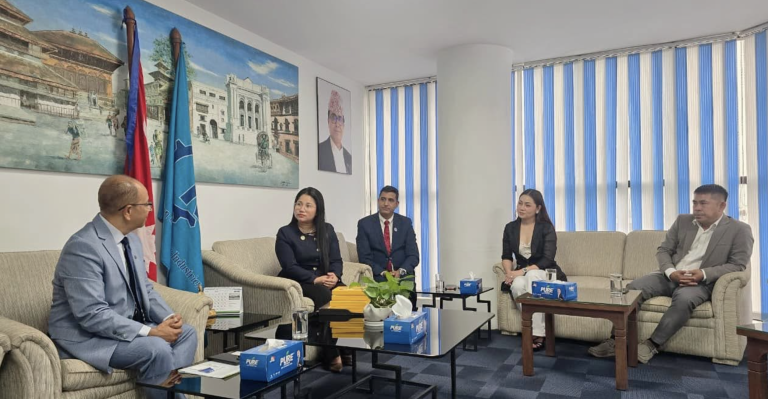 Courtesy Visit to the Chairman of the Confederation of Nepalese Industries: Strengthening Cambodia–Nepal Cooperation