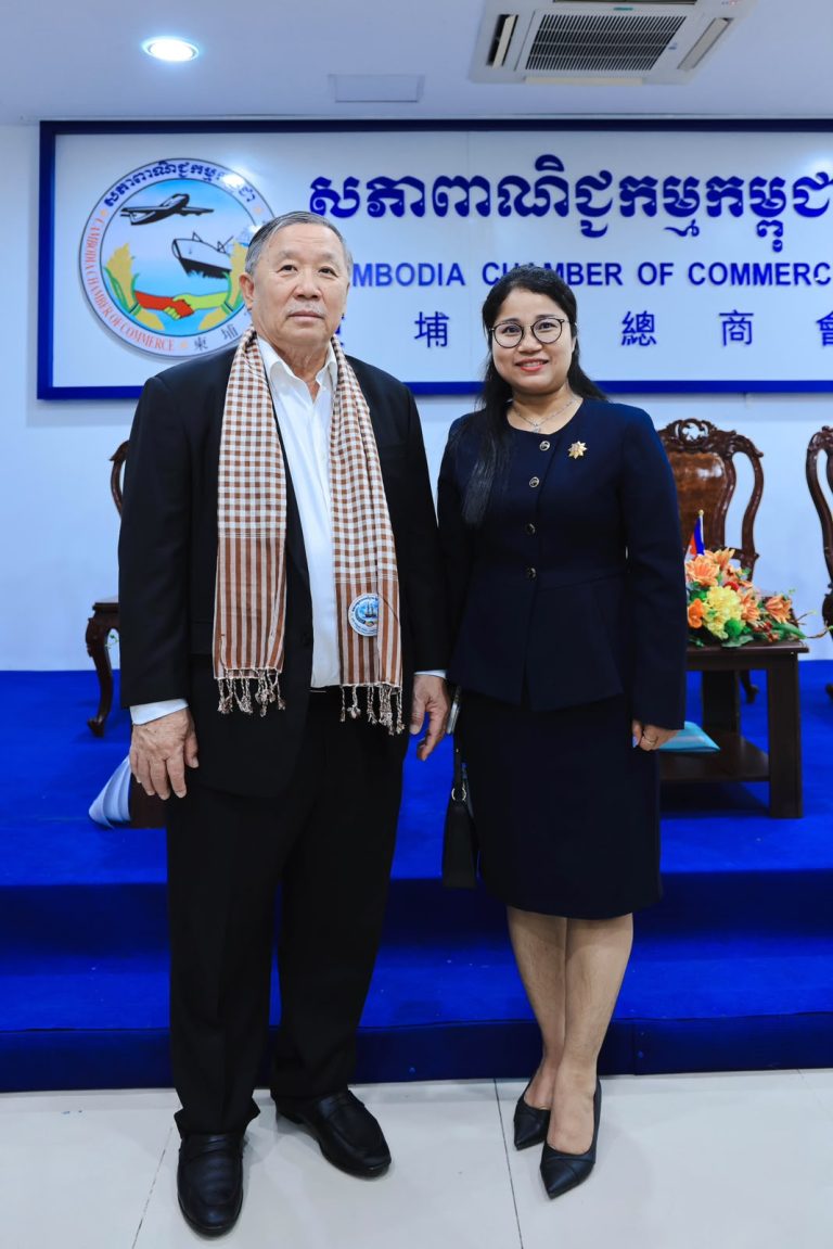 Kampong Cham Chamber Leaders Attend Cambodia–Vietnam Business Dialogue to Strengthen Bilateral Trade