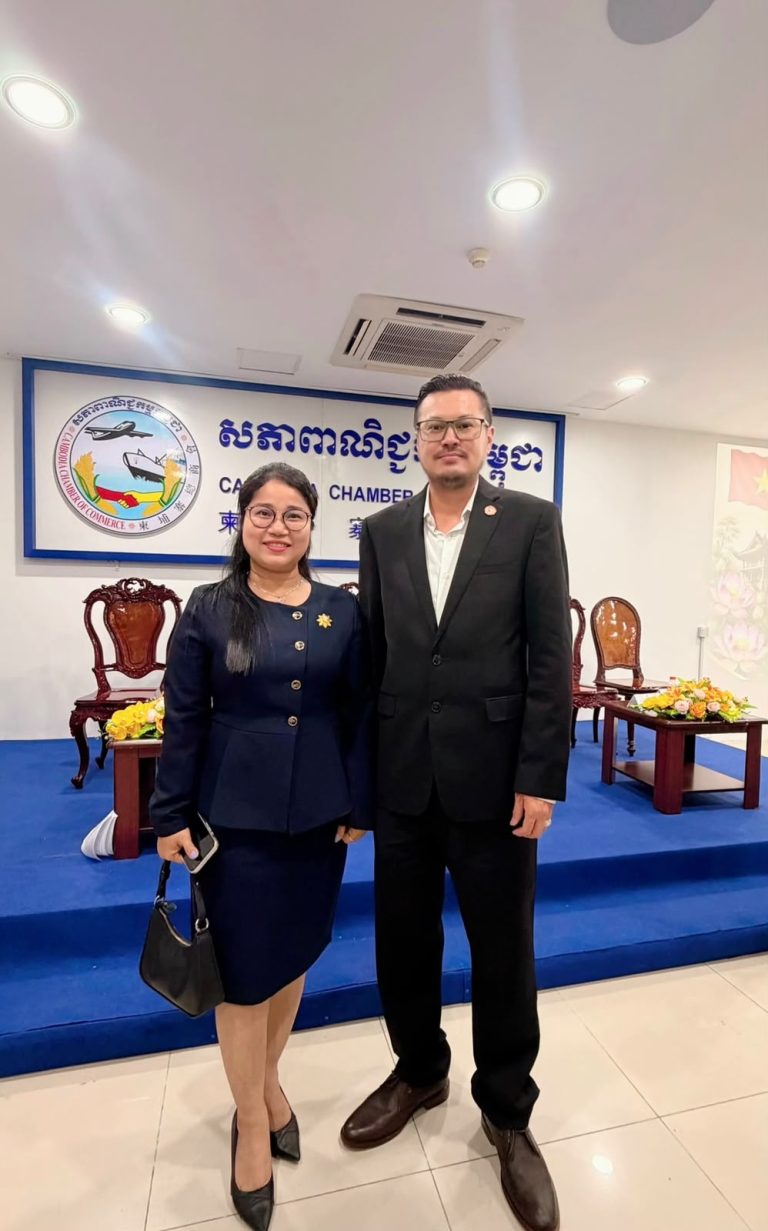 Kampong Cham Chamber Leaders Attend Cambodia–Vietnam Business Dialogue to Strengthen Bilateral Trade