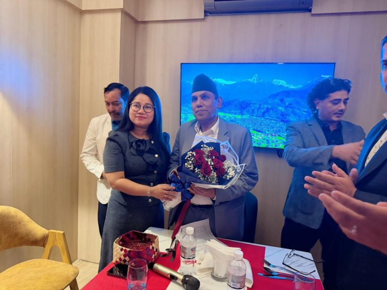 Warm Greetings to Nepal’s National Assembly Chairperson Narayan Prasad Dahal in Cambodia