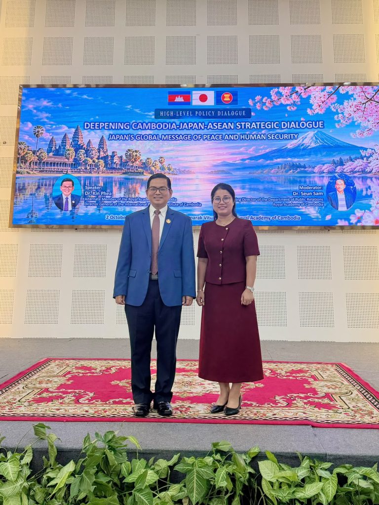 Cambodia–Japan–ASEAN Dialogue Highlights Peace, Human Security and Regional Cooperation
